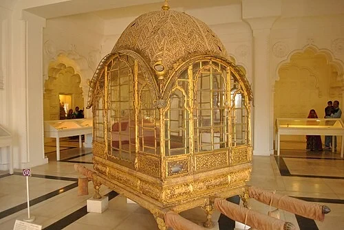 Grand Palanquin — Mehrangarh Fort