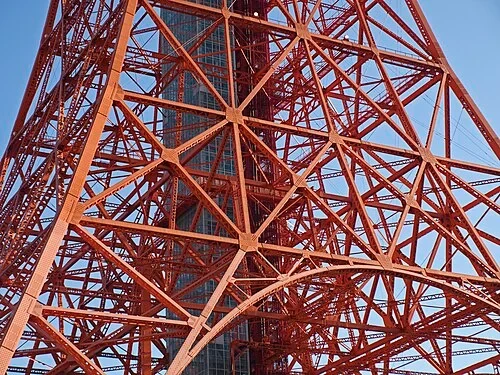 Le treillis orange international — Tokyo Tower