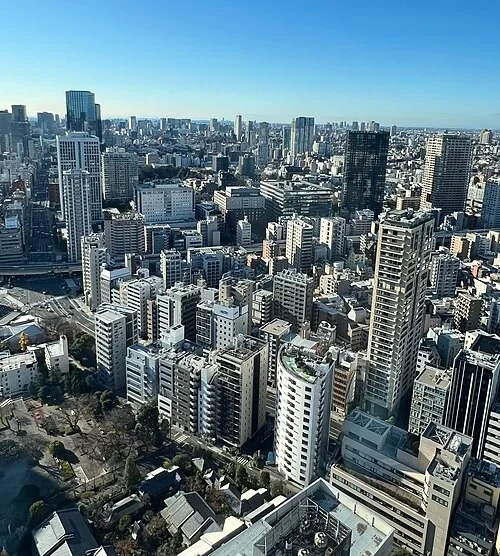 Panorama de la métropole de Tokyo — Tokyo Tower