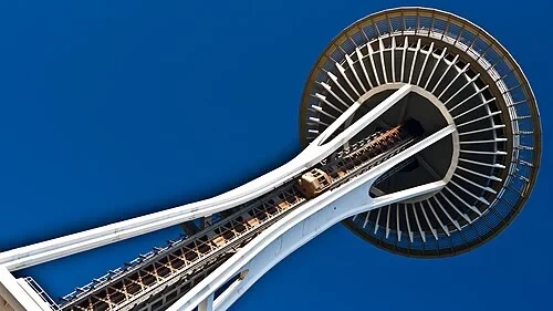 L'ascension en ascenseur — Space Needle