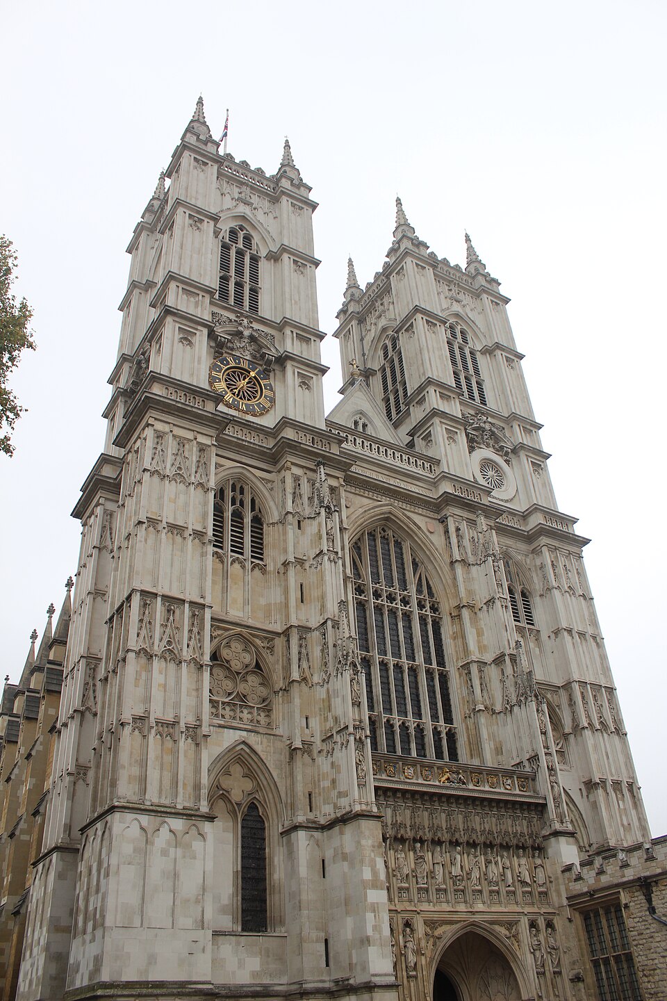 La façade occidentale — Westminster Abbey