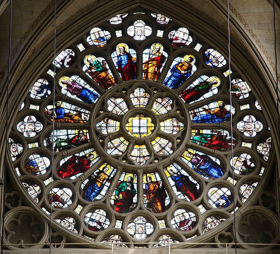 Das Nordrosenfenster