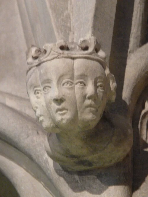 Stone Head Carvings