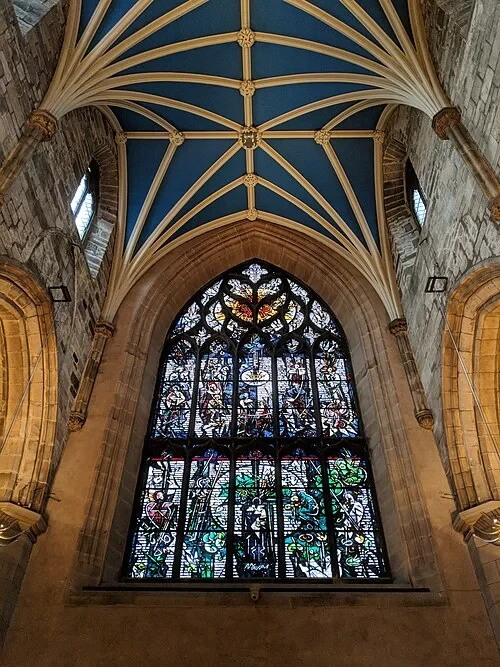 Vitrail commémoratif de Robert Burns