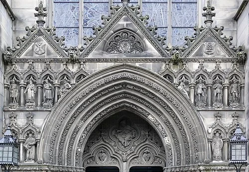 The Entrance Portal Sculptures
