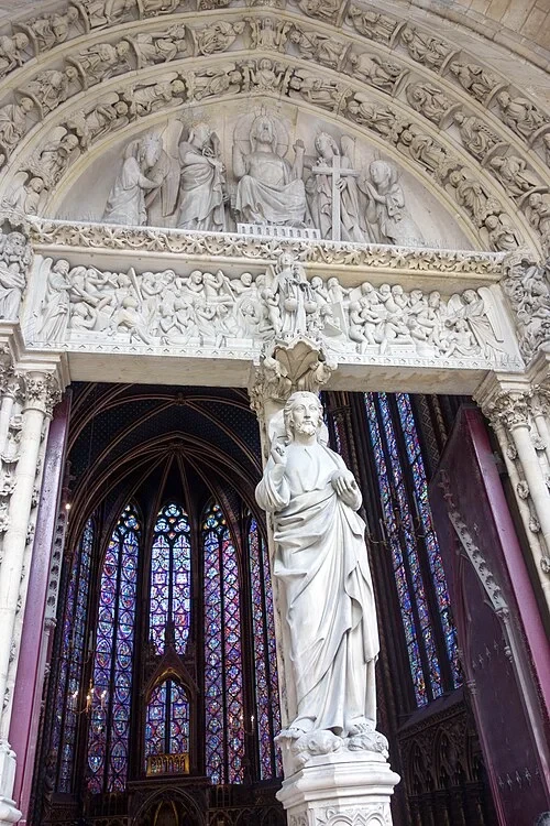 Le portail du Christ — Sainte-Chapelle