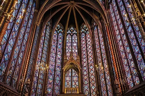 Les murs de lumière — Sainte-Chapelle