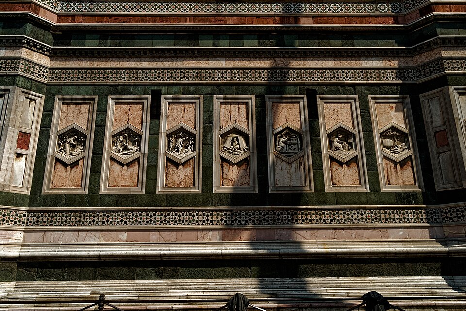 Tower Relief Panels — Cattedrale di Santa Maria del Fiore audio guide stop