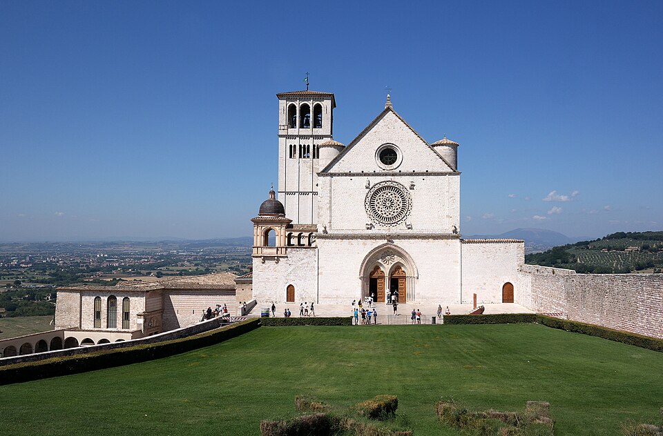 Die obere Fassade — Basilica di San Francesco