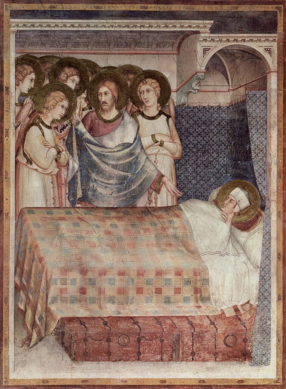 Der Tod des heiligen Martin — Basilica di San Francesco