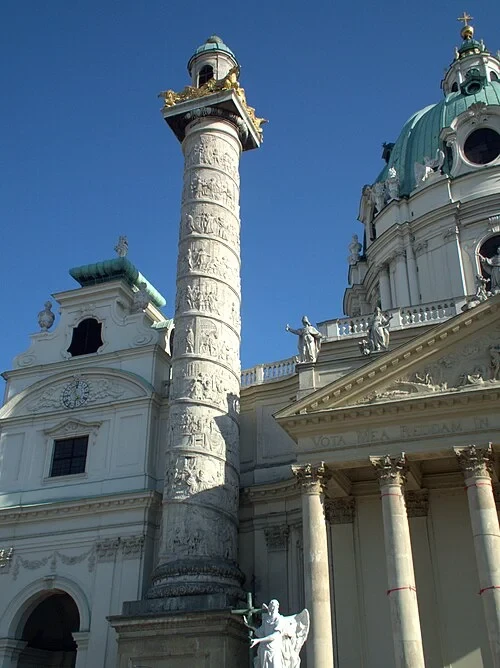 Les colonnes impériales — Wiener Karlskirche