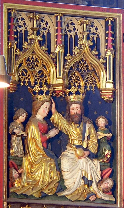 Détail du Couronnement doré — Stephansdom