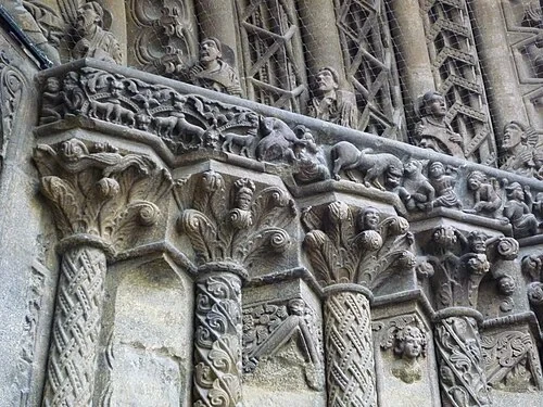 Romanesque Portal Carvings