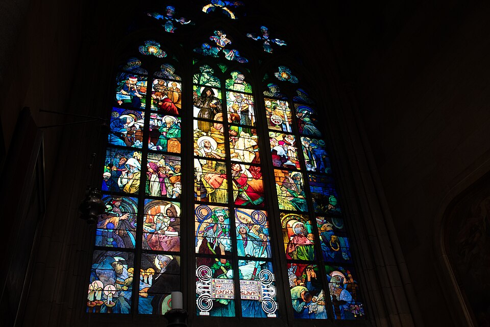 The Mucha Stained Glass