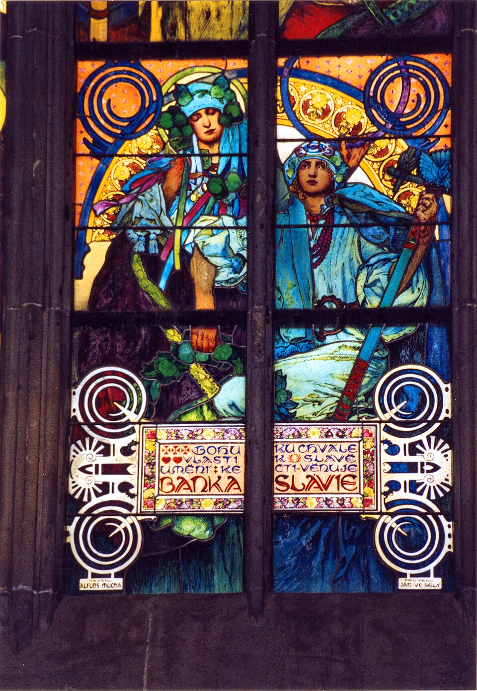 Detalle de Cirilo y Metodio