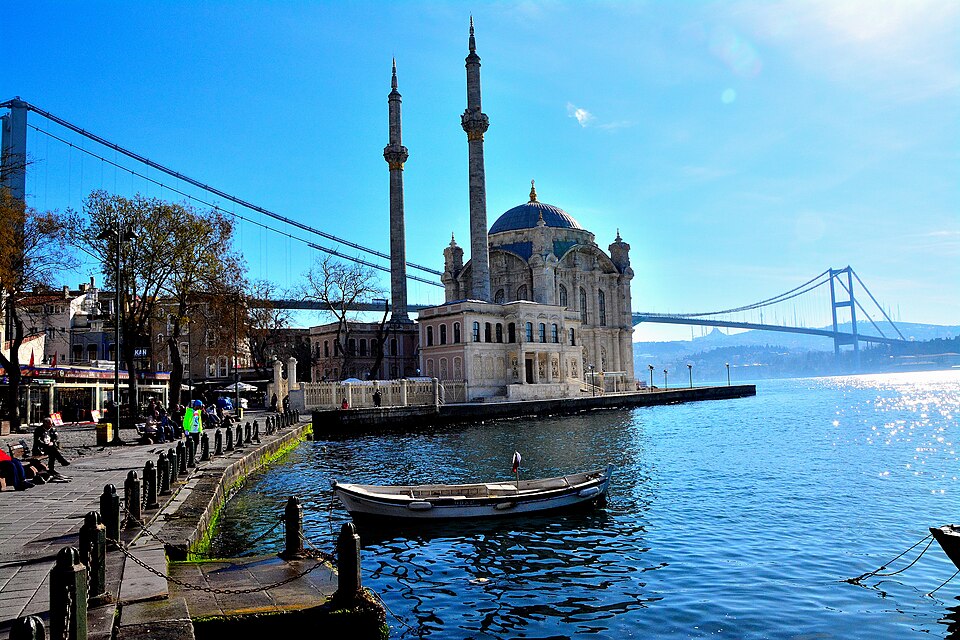 Panoramica della Moschea di Ortaköy