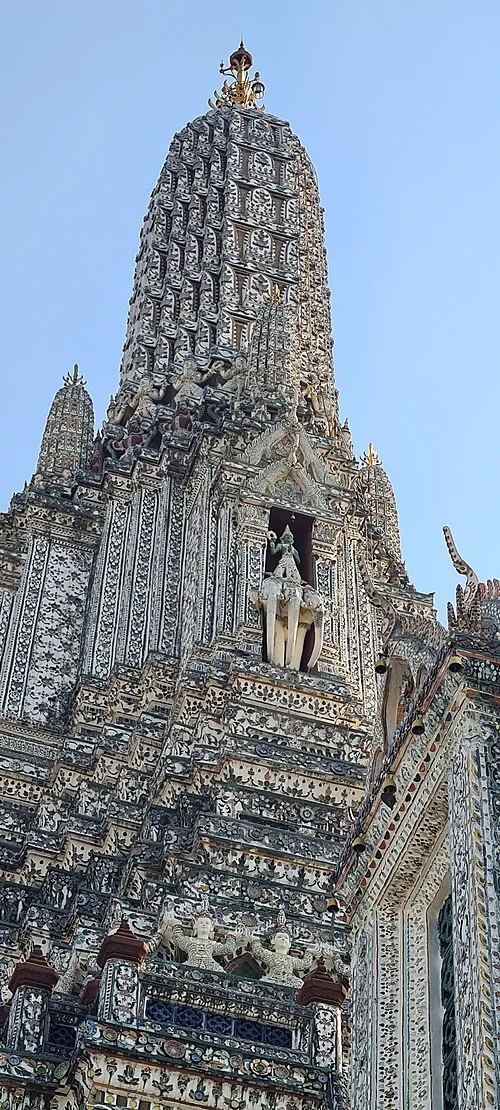 Indra on His Elephant — Wat Arun audio guide stop