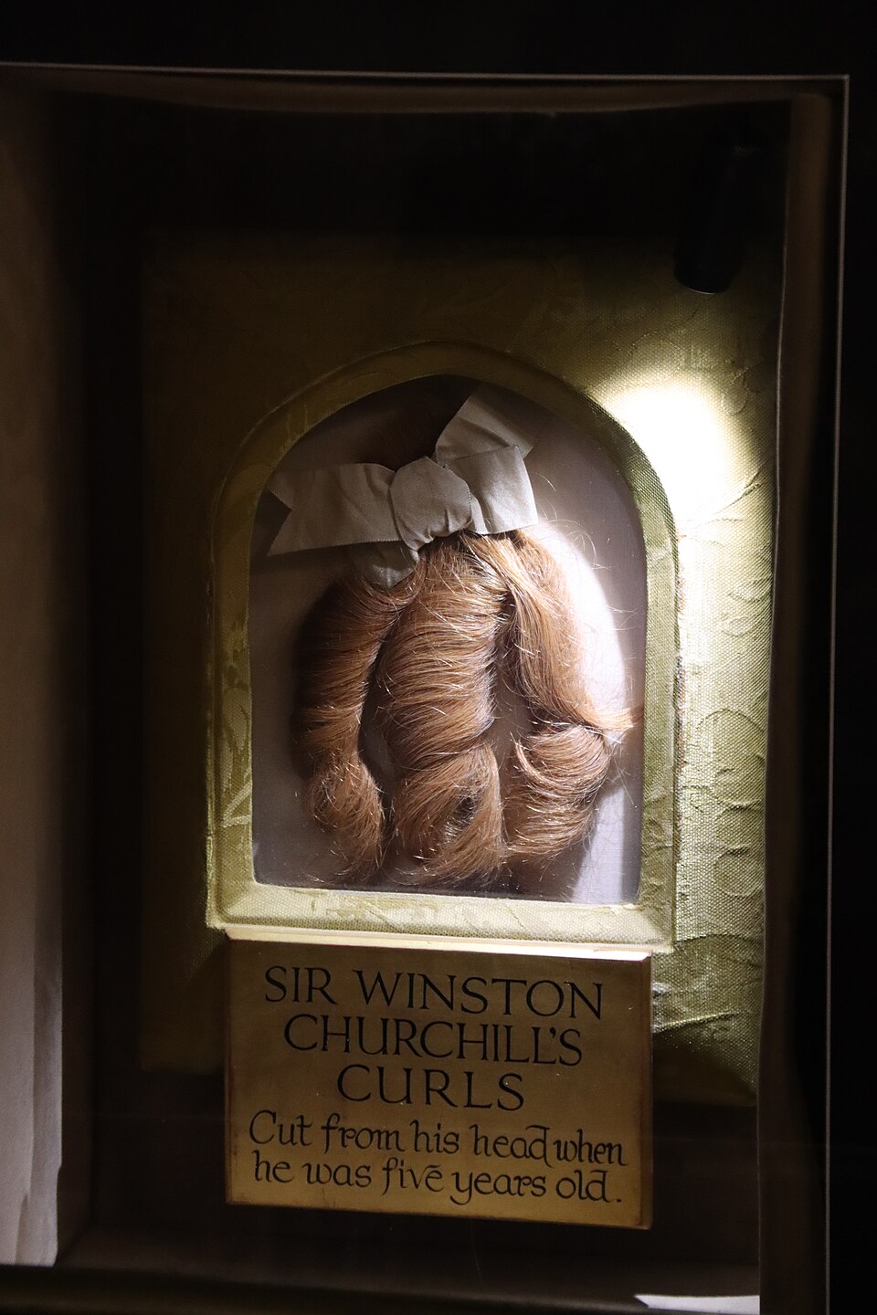Les boucles d'enfance de Winston — Blenheim Palace