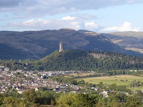 Vue sur le Wallace Monument — Stirling Castle