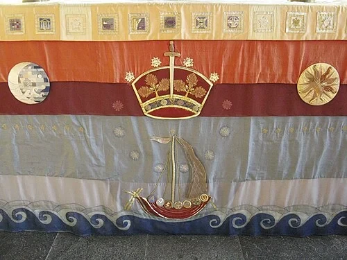 Nappe d'autel de la chapelle moderne — Stirling Castle