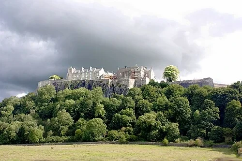 La silhouette du château de Stirling — Stirling Castle