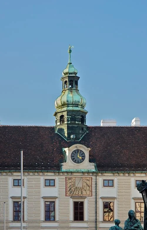The Amalienburg Clock Tower