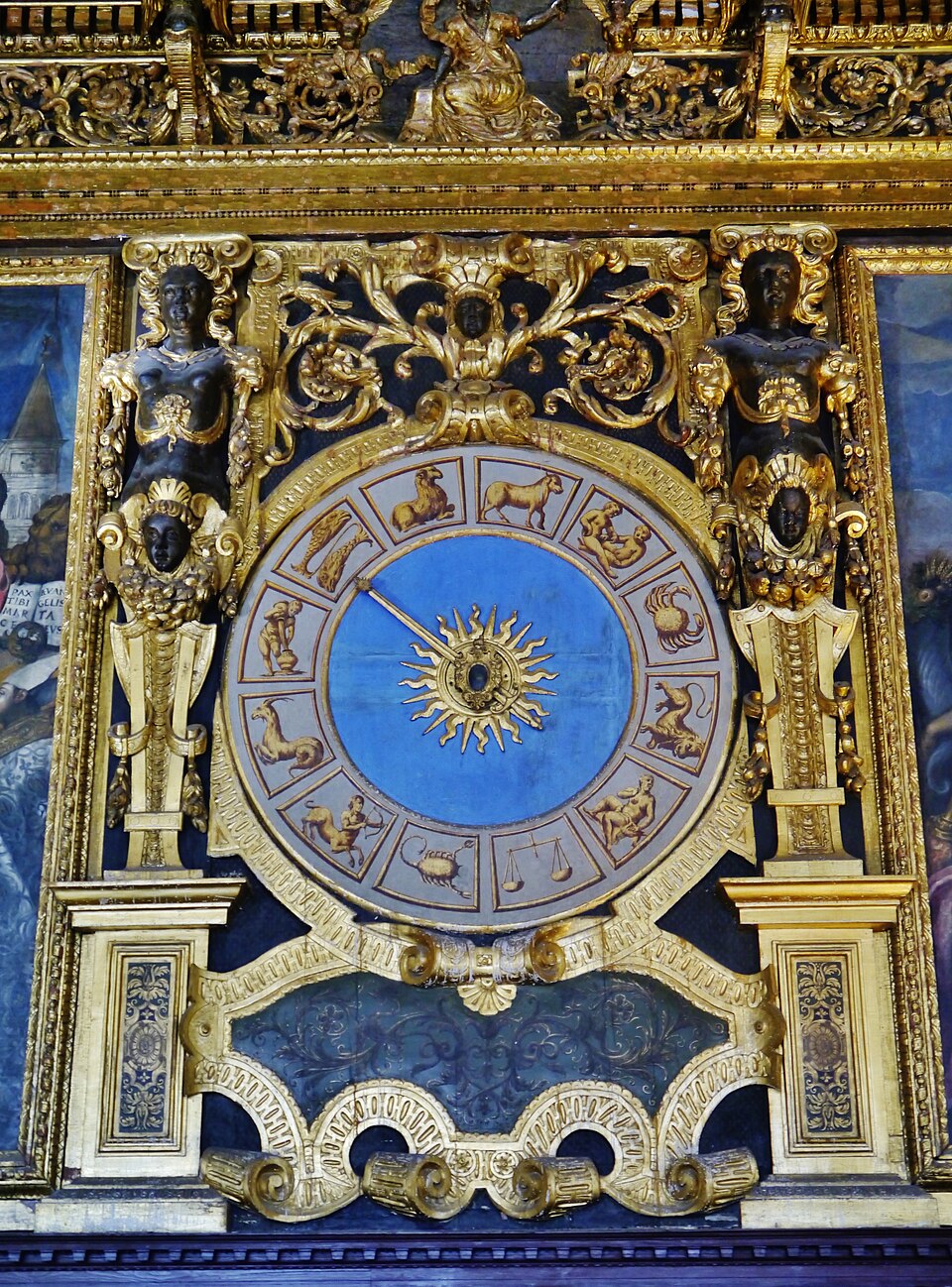 Die Senats-Uhr — Palazzo Ducale
