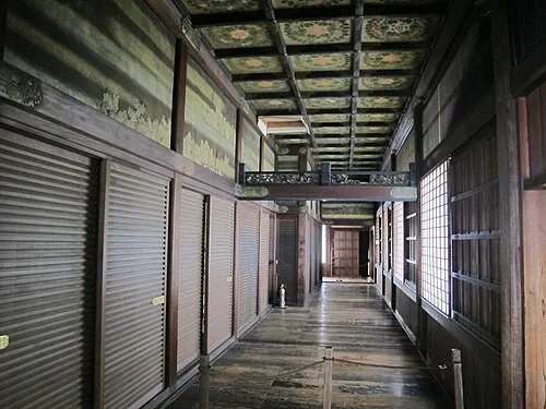 Les couloirs ornés — Nijō Castle