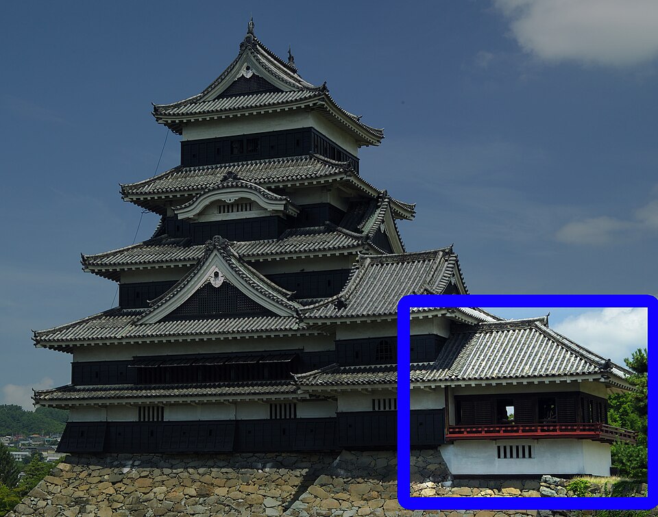 Le pavillon d'observation de la lune — Matsumoto Castle