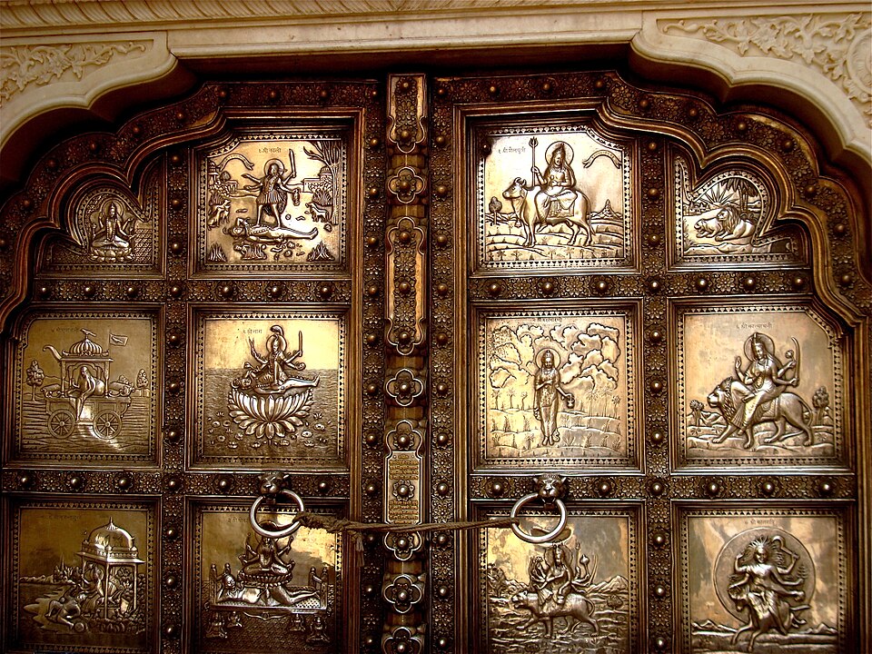 Portes d'argent de Sila Devi — Amber Fort
