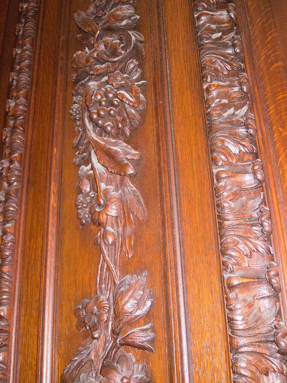 Détail des boiseries