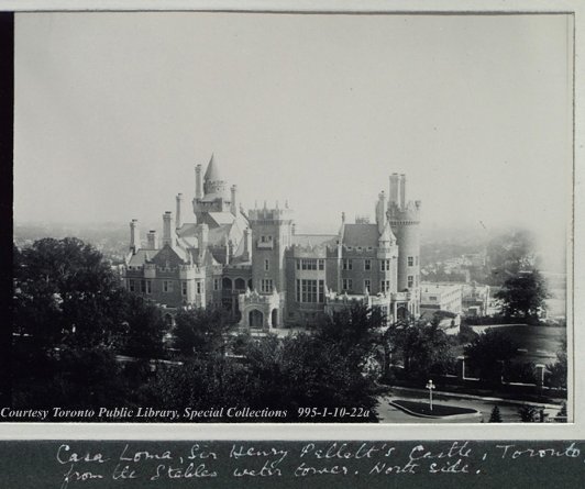 Le château en 1922