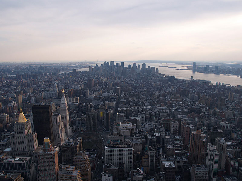 Le panorama sud — Empire State Building