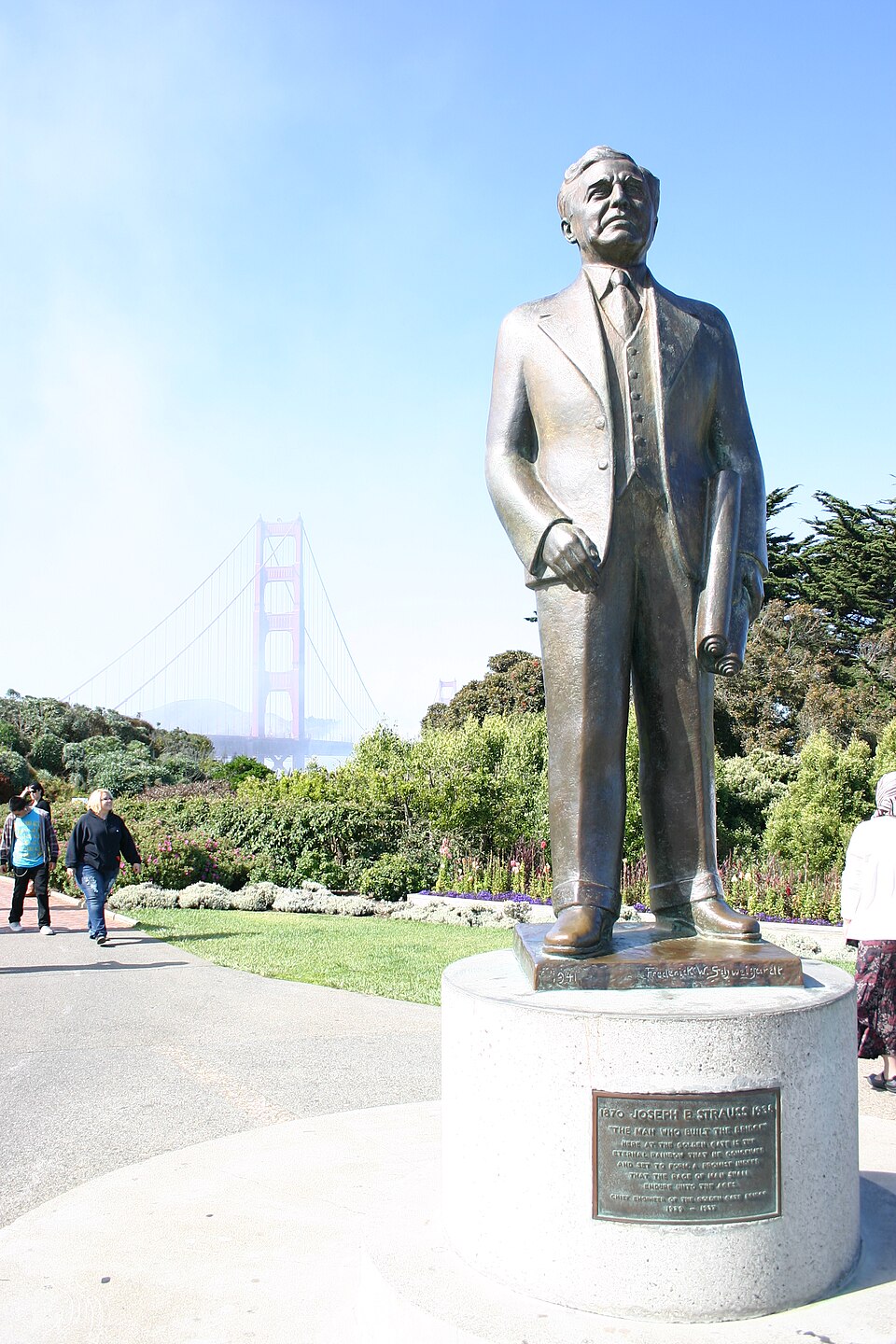 Statue de Joseph Strauss — Golden Gate Bridge