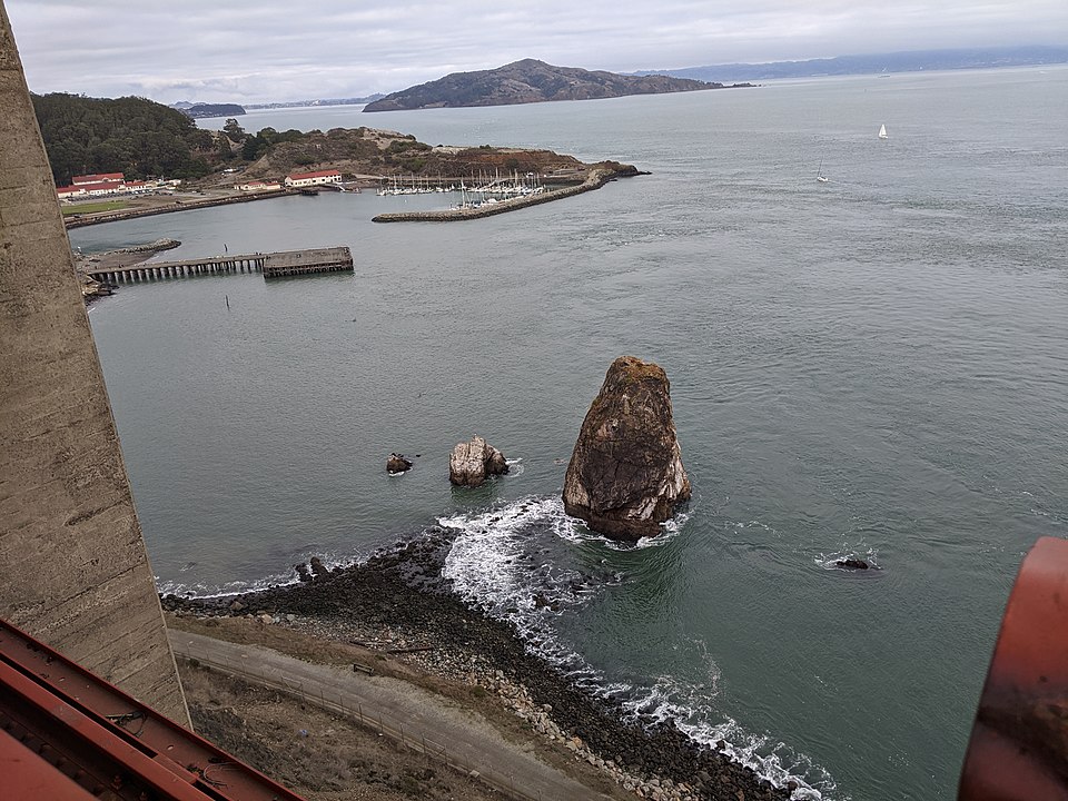 La chaussée de la tour nord — Golden Gate Bridge