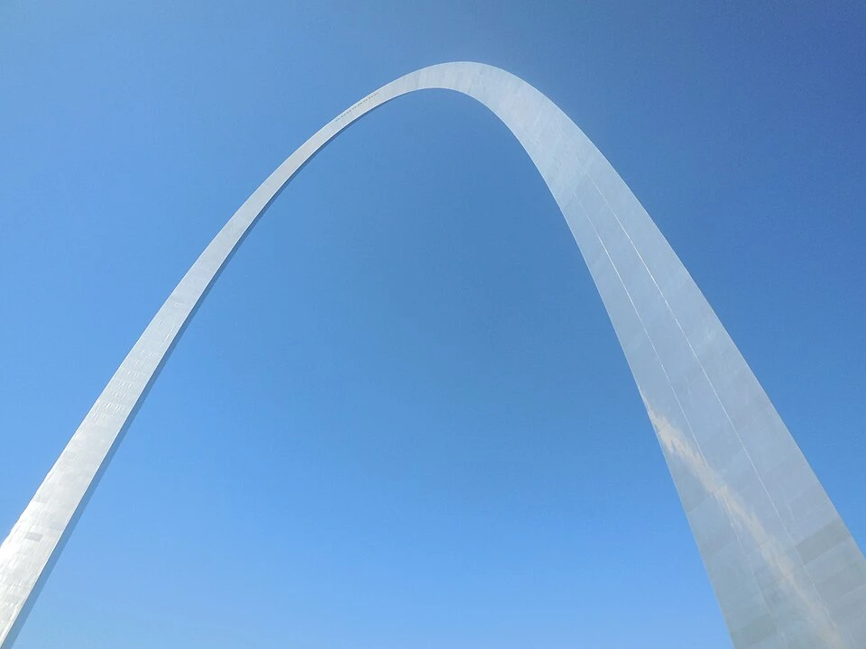 Le sommet de l'Arche — Gateway Arch