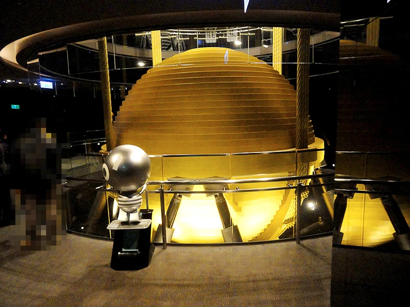 Le pendule de gravité — Taipei 101