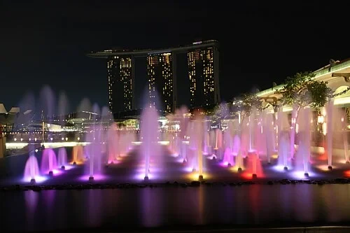Водная симфония Spectra — Marina Bay Sands