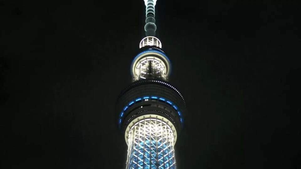 L'éclairage Iki — Tokyo Skytree