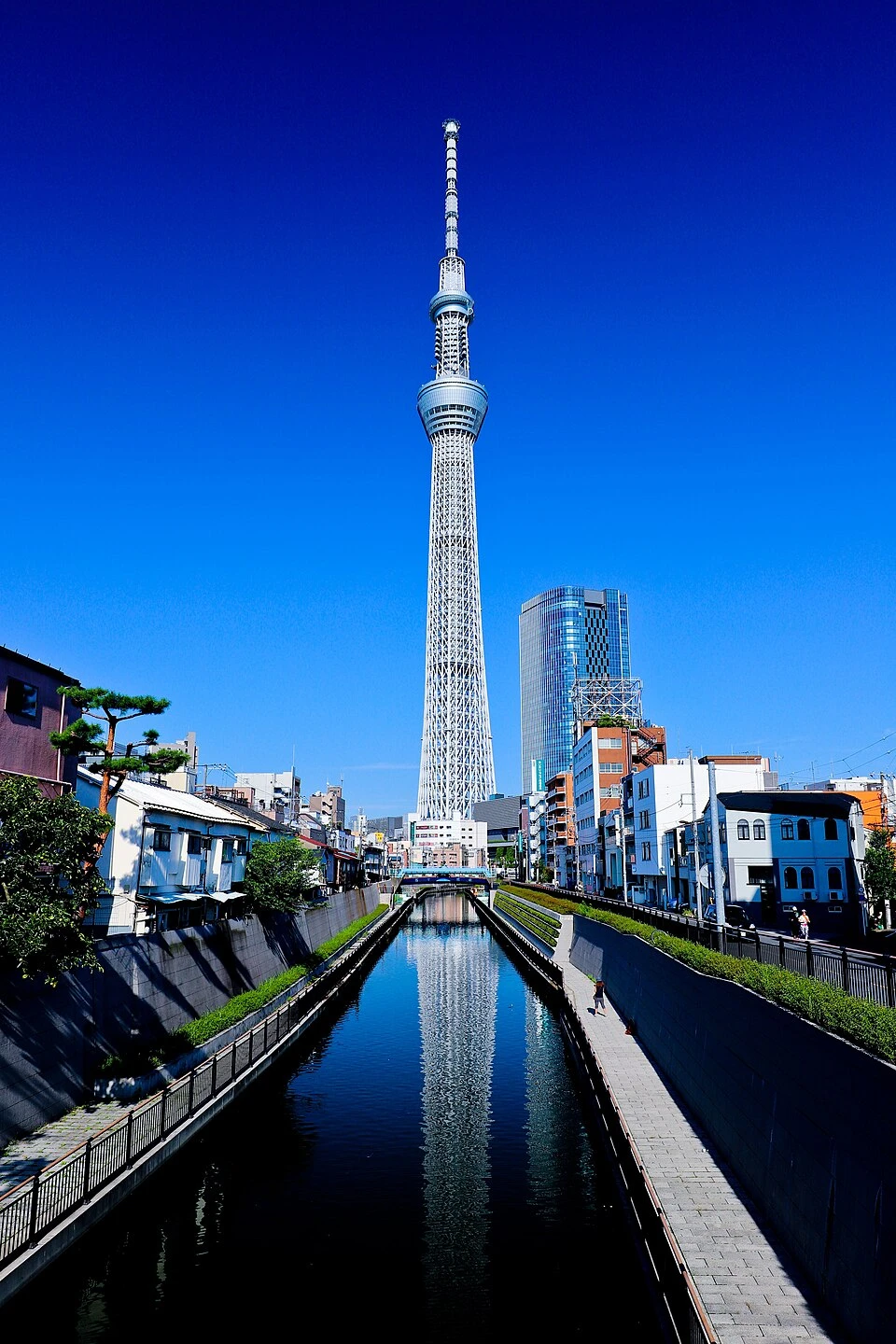 Le reflet de la tour — Tokyo Skytree