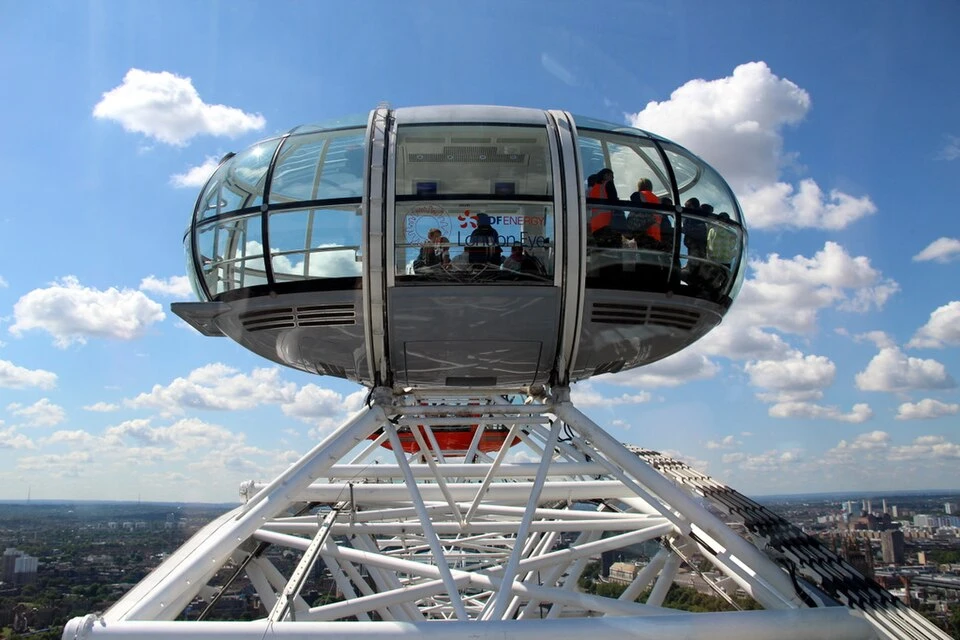 Le sommet à 135 mètres — London Eye