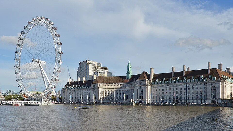 La South Bank culturelle de Londres — London Eye