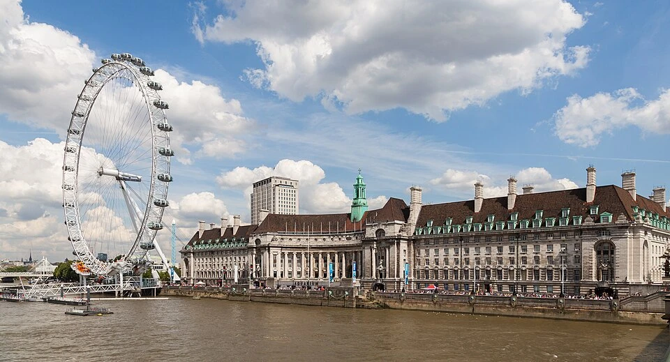 Die historische County Hall