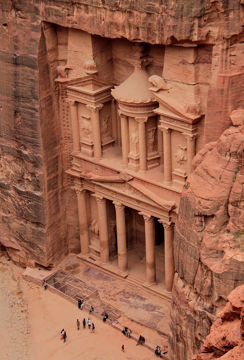 Le chef-d'œuvre vu d'en haut — Petra