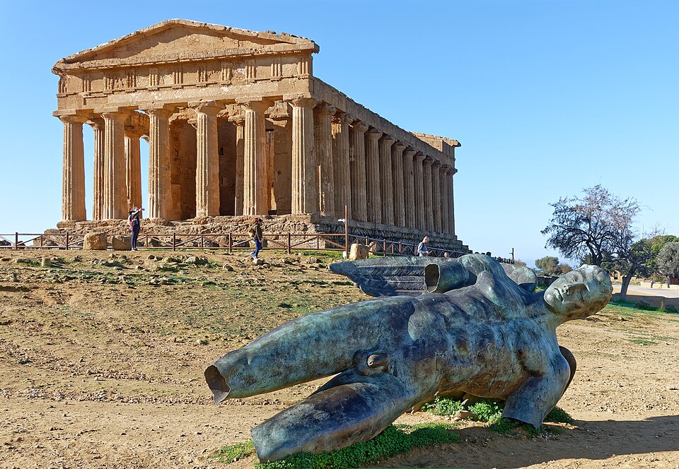 Icaro Caduto — Valle dei Templi audio guide stop