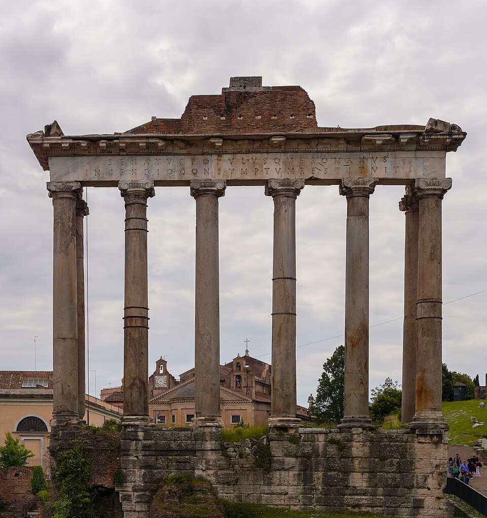 Saturn-Tempel — Forum Romanum