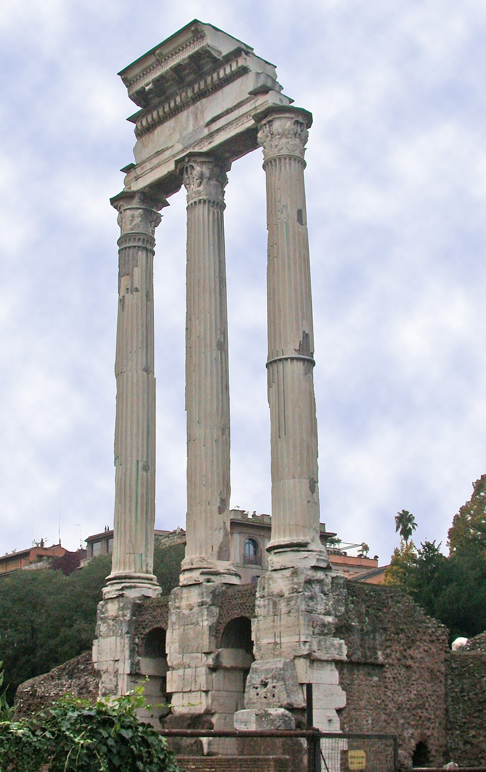 Tempel der Dioskuren — Forum Romanum