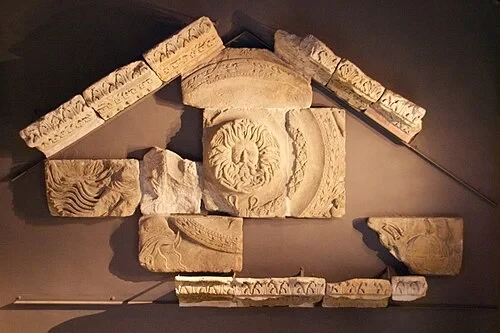 La tête de Gorgone — Roman Baths