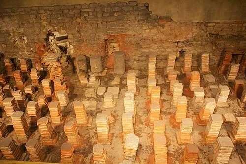 Les pilae — Roman Baths