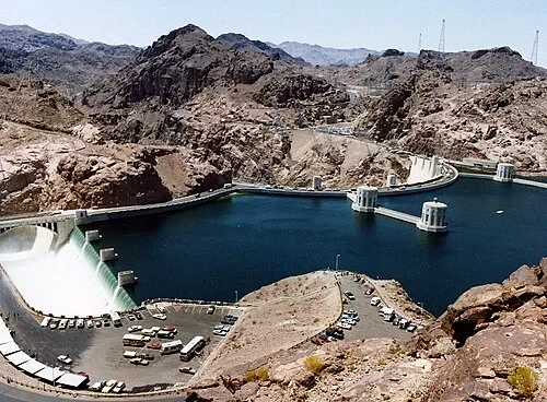 La création du lac Mead — Hoover Dam